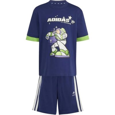 adidas x Pixar Toy Story T-Shirt/Shorts Set Children - Blauw - Kind, Blauw 5-6Y
