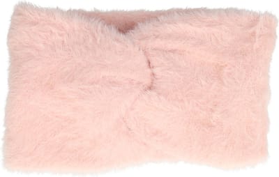 Haarsoires Haarband Twist 10cm – Effen Kleur – Gebreide Stof – Lichtroze - Zachte Knoop Hoofdband - Haaraccessoire voor Dames & Meisjes