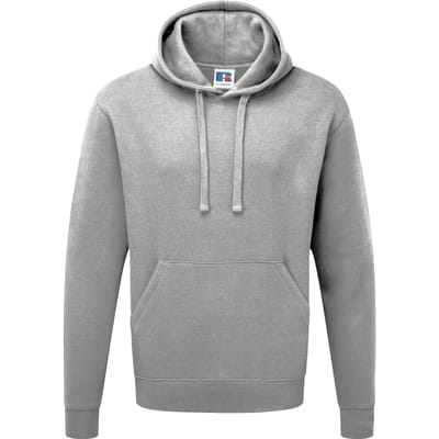 Russell Heren Authentieke Hooded Sweatshirt / Hoodie (Licht Oxford)