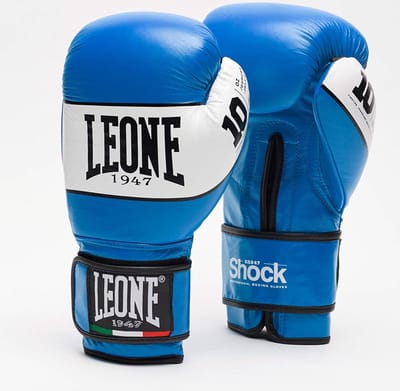 Leone1947 Shock Gevechtshandschoenen Blauw 12 oz