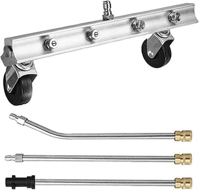 Water Broom Hoge Druk - Auto Accessoires - Met 3 Stuks Verlengstang Geschikt voor K4-K7