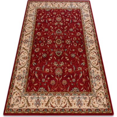 Kleden Rugsx Tapijt OMEGA ARIES bloemen robijn 100x150 cm