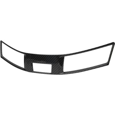 Middenconsole Midden Ventilatieuitlaat Frame Cover Sierlijst Past voor Nissan Navara Frontier NP300 2015?2019 black