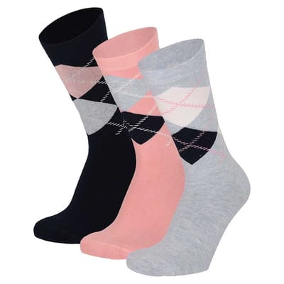 Apollo - Modal fashion sokken dames - Multi Blauw - Maat 35/38 - Sokken dames - Sokken - Hogwaardige kwaliteit - Dames sokken blauw - Luxe uitstraling
