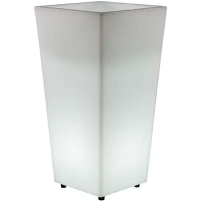Newgarden Bloempot Melisa - Wit - 30x30x58cm