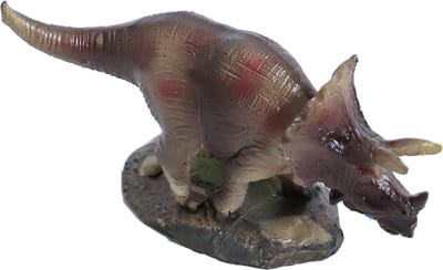 De Boon Aquarium ornament dinosaurus triceratops 10 cm | decoratie en schuilplek
