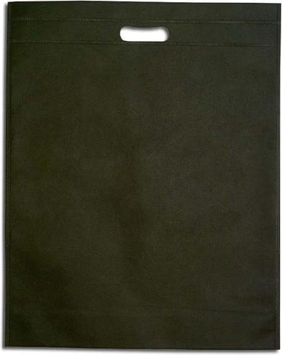Cadeautasje non woven (85grs) 35x45cm ZWART (50 stuks)