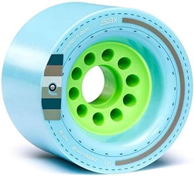 Longboard Wielen - Skateboard Wielen - Soepel Rijden - Scherpe Lippen - 80mm 77A - Blauw