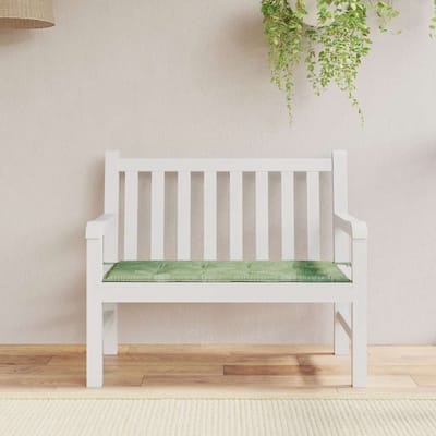 vidaXL - Tuinbankkussen - 120x50x3 - cm - oxford - stof - bladpatroon