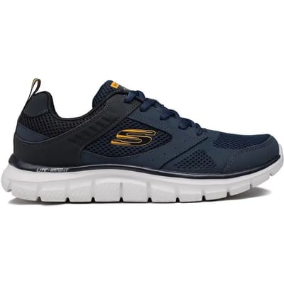 Skechers Track Syntac heren sportschoenen blauw