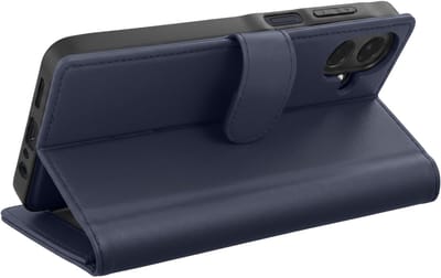 Mayaxess, Hoesje Geschikt Voor Galaxy A07 Wallet 2 in 1 met Uitneembare Cover, Nachtblauw