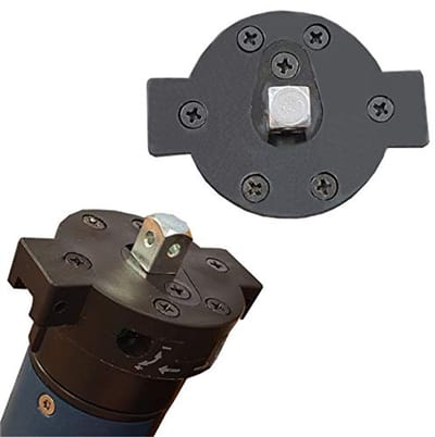 Rolluikmotor 40 Nm voor 60 mm Achtkantas met Mechanische Eindschakelaar