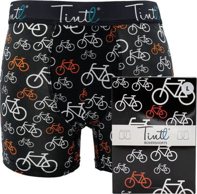 Tintl boxershorts | Black & white - Amsterdam (maat L)