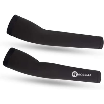 Rogelli Promo Kind Armstukken Wielrennen - Zwart