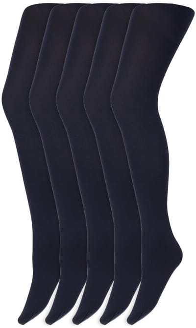 Gekleurde panty’s | Micro | 60 Denier | Merk: Marianne | Maat: S t/m XXL | Kleur: Marine blauw | 5 Paar