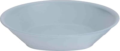 Excellent Houseware Bordjes - 4x stuks - D18 cm - wit - onbreekbaar