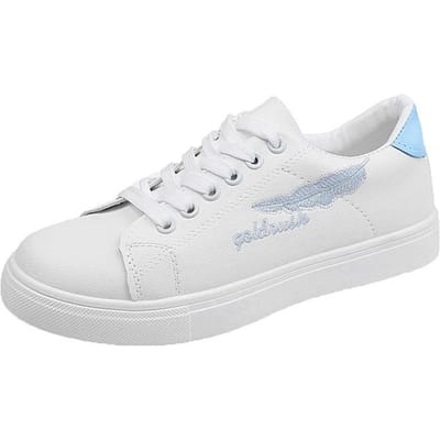 Kleine Witte Schoenen Dames Jaar Nieuw Veelzijdige Studenten Boardschoenen Platte Witte Schoenen Casual Dames Schoenen Herfst 40 white