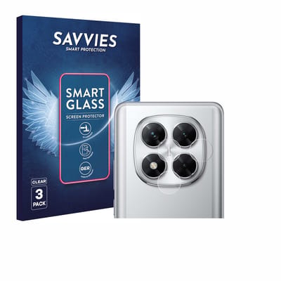 3 Stuks Savvies Screenprotector - geschikt voor Xiaomi Poco X7 (ALLEEN Camera Lens) - beschermfolie glas transparant