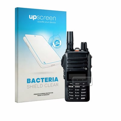 upscreen - Screenprotector voor Yaesu FTA-250 - Folie Beschermfolie transparant antibacterieel