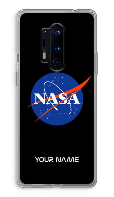 Gepersonaliseerd - Case Company® - Hoesje geschikt voor OnePlus 8 Pro hoesje - NASA - Soft Cover Telefoonhoesje - Bescherming aan alle Kanten en Schermrand