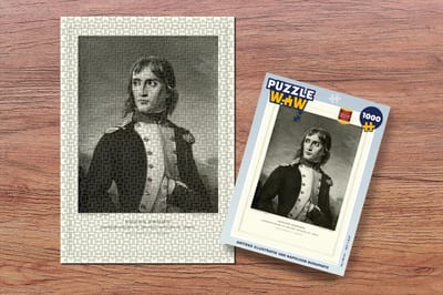 Puzzel Antieke illustratie van Napoleon Bonaparte - Legpuzzel - Puzzel 1000 stukjes volwassenen