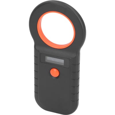 Scanner de puces électroniques pour animaux de compagnie 2,4 GHz, 134,2 kHz, 125 kHz, écran haute luminosité de 0,91 pouce, 800 mAh, étiquette pour animaux