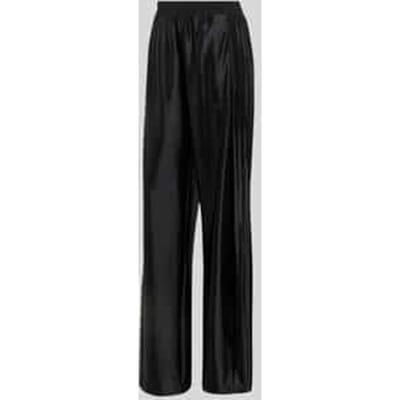 relaxed fit sweatbroek in glanzende look