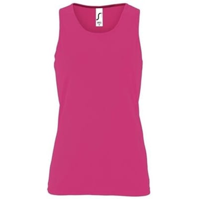 SOL'S Women´s Sports Tank Top Sporty L02117 - Neon Pink - XXL
