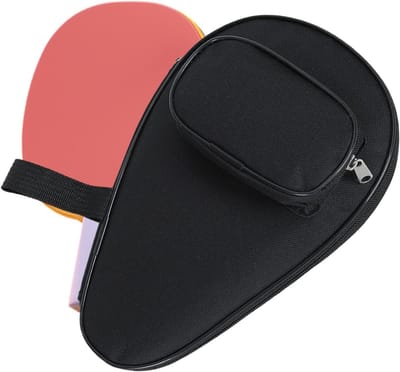 Tafeltennis Paddle Case - Racket Opbergtas - Sport Organisatie - Waterdicht en Slijtvast - 30 x 19 cm - Zwart