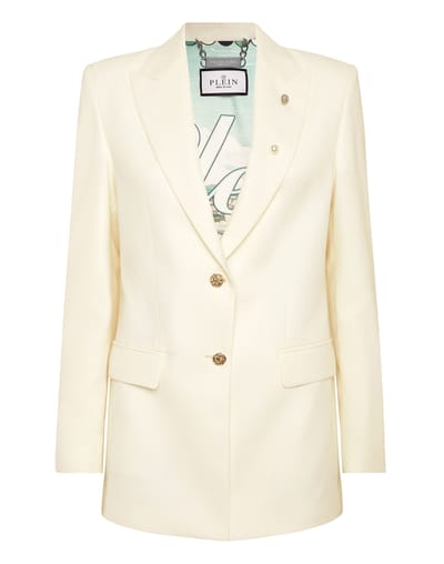 Racing Blazer Boyfriend Fit