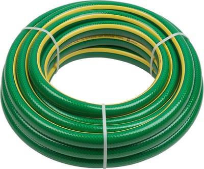 Tuinslang Kruisvlecht 20 meter 3/4 Inch - Stevige en UV-bestendige Waterafvoerslang