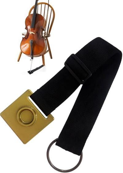 WK Cello Antislip Mat – Stevige en Duurzame Cello Eindpin Stopper – Antislip Onderlegger voor Stabiliteit en Bescherming – Geschikt voor Alle Cello’s