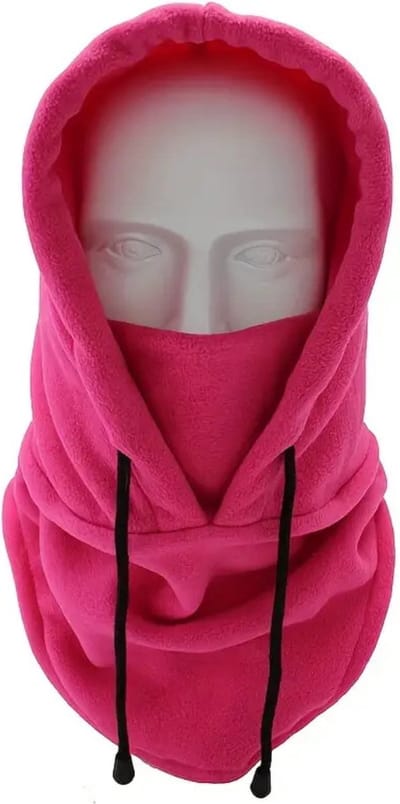 Livano Winter Masker - Balaclava - Ski Mask - Ski Masker - Bivakmuts - Full Face Mask - Donker Roze