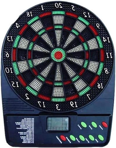 Elektronisch Dartbord - Dartspel Set - Binnen Spelen - LCD Scoreweergave - 26.5 cm Breed - Zwart