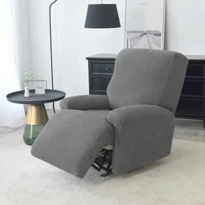 4 Stuks Split Relaxbankhoes voor Woonkamer Stoelhoezen Fauteuilhoezen Stretch Antislip Bankbeschermer Slipcovers CHINA