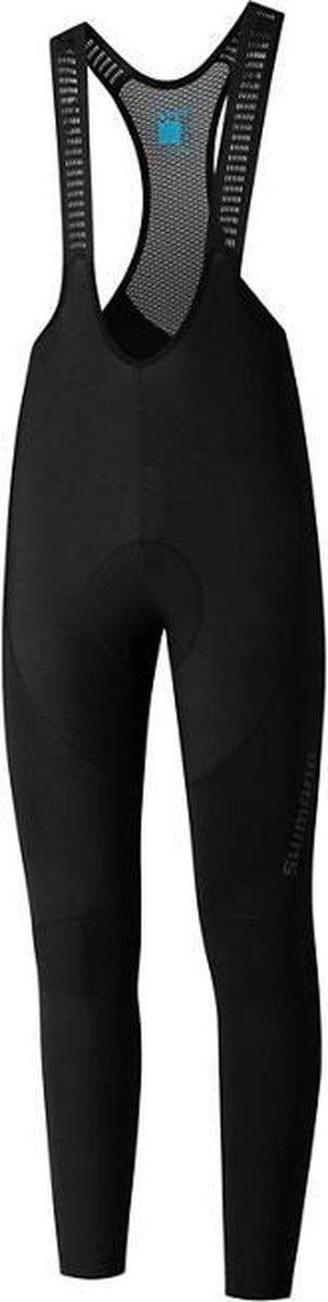 SHIMANO BEAUFORT Fietsbroek lang met bretels heren Zwart -XXL