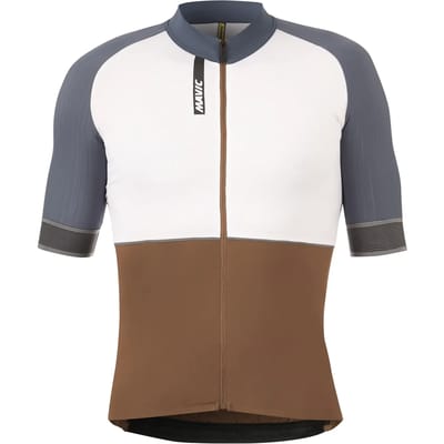 Mavic Ksyrium Korte Mouw Wielertrui Blauw S Man