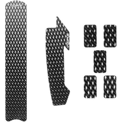 Ensemble d'autocollants auto-adhésifs pour Tube de ligne de vélo, résistants à l'usure, élégants, pour chaîne de cyclisme, cadre de vélo, anti-rayures, 1 ensemble C
