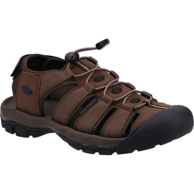 Hush Puppies Heren sandalen Peru (Bruin)