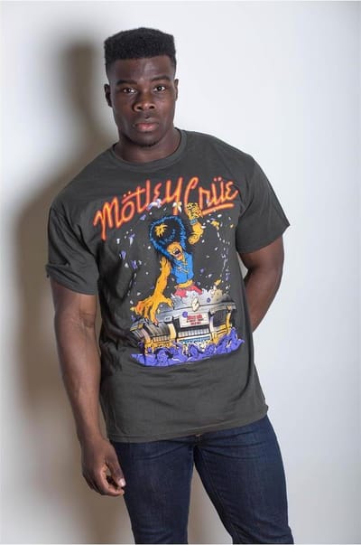 Motley Crue - Allister King Kong Heren T-shirt - S - Grijs