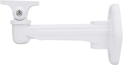 Universele Wandhouder - Camera Bevestiging - Beveiligingscamera Installatie - Verstelbare Hoek - 19 x 11 x 7 cm - Wit