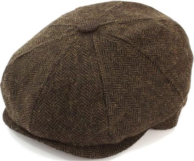 Baker Boy cap 8 panel Brown van Sophos Lifestyle maat S (57cm)