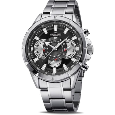 Rotorcraft - Heren Horloge Savage - Zilver