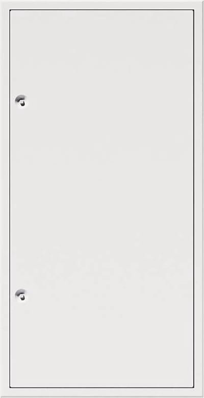 Inspectiedeur - Toegangsdeur Luik - Afwerking Wand - Vierkante Sluiting - 500x800mm - Wit