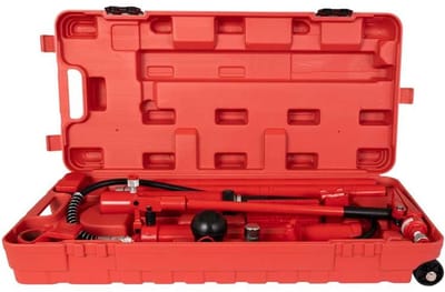 Uitdeukset 10 ton hydraulisch handpomp - TOPGEAR