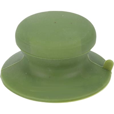 Bouton de couvercle de casserole universel Anti-brûlure Prise facile Silicone Ventouse Bouton de couvercle de poêle pour remplacement vert