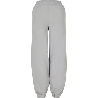 Urban Classics - Organic High Waist Ballon Dames joggingbroek - XL - Grijs