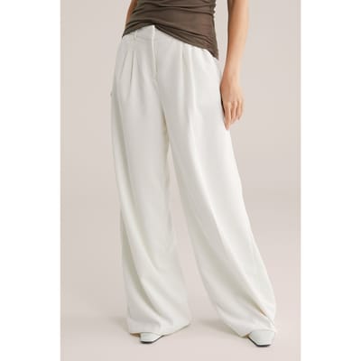 WE Fashion Trouser White Taglia: W34 | Pantaloni da completo Outlet | Donna | Bianco