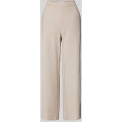 Wide fit comfortbroek met met viscose model 'Palina'