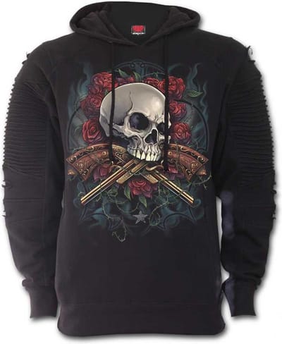 Spiral Hoodie/trui -S- LORD HAVE MERCY Zwart